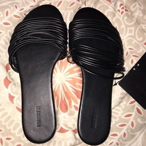 Black sandals